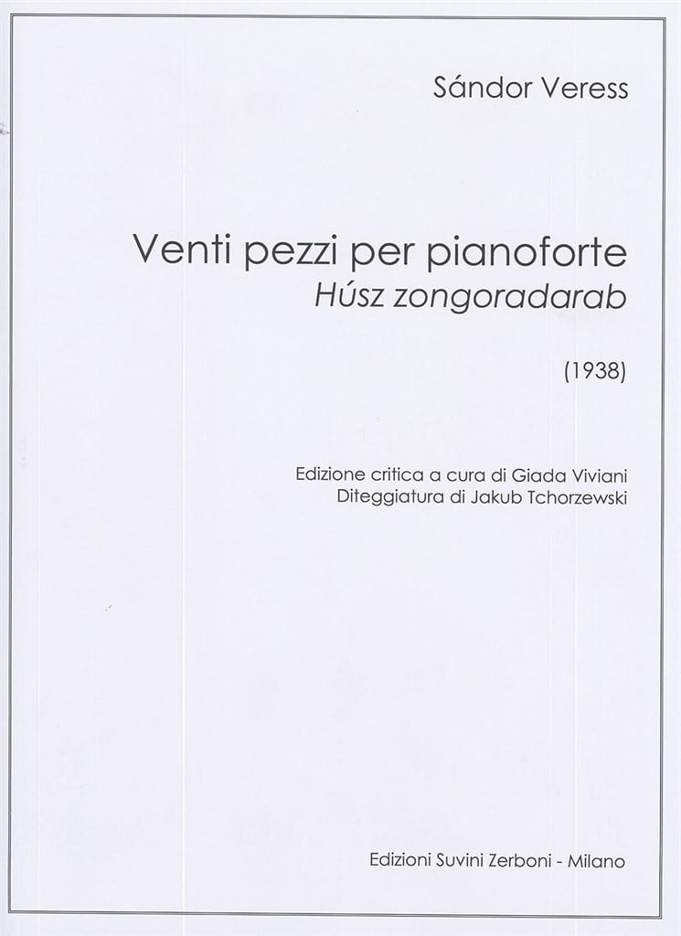 Venti Pezzi per Pianoforte